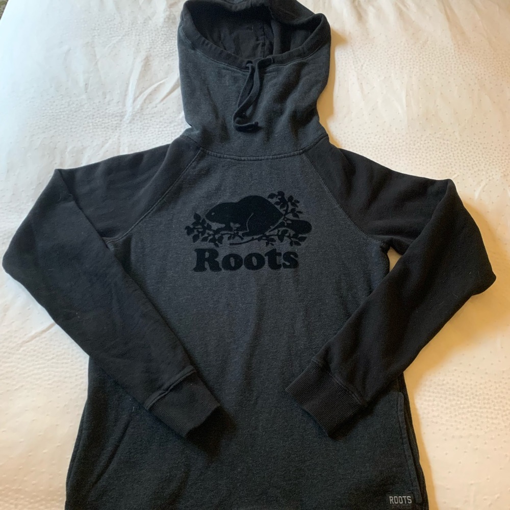 Roots cowl neck hoodie
